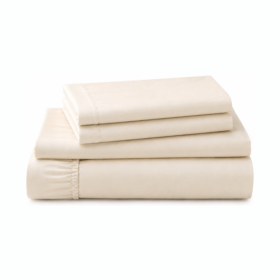 Certified Organic Cotton Sateen Sheet Set