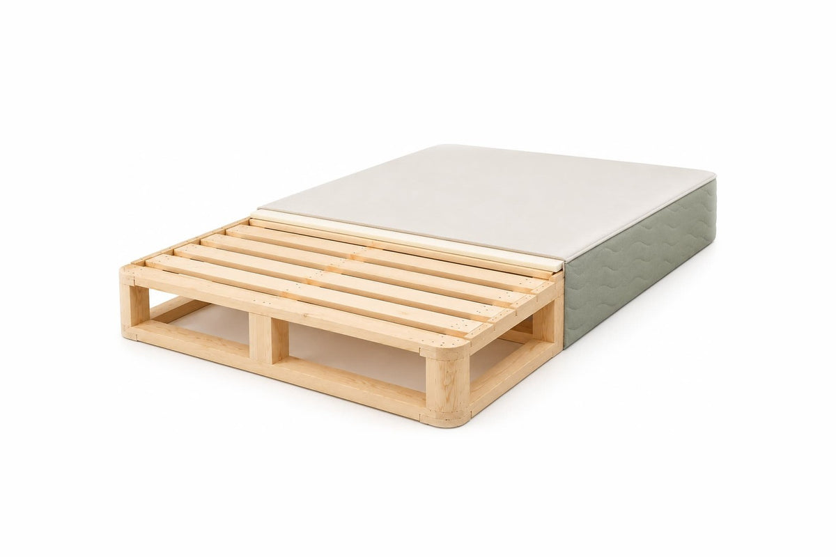 Wood-Slat Foundation, 8", green