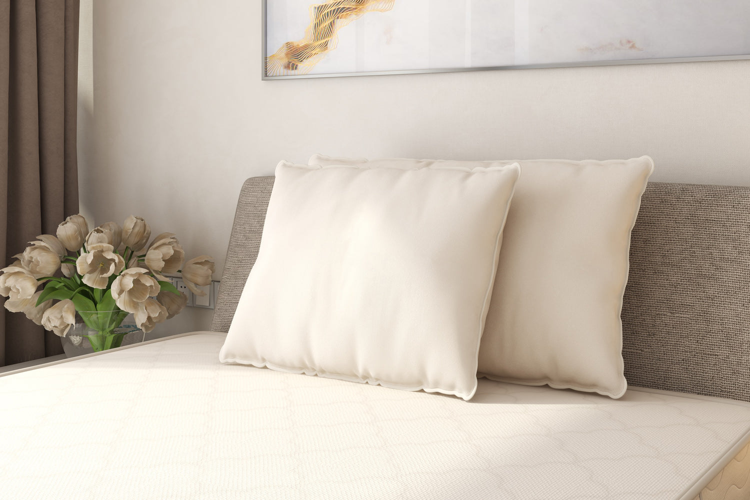 100% Certified Organic Cotton Filled Pillow