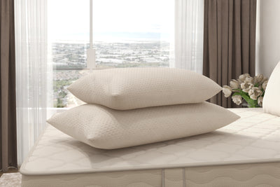 The Crush Organic Shredded Rubber Pillow