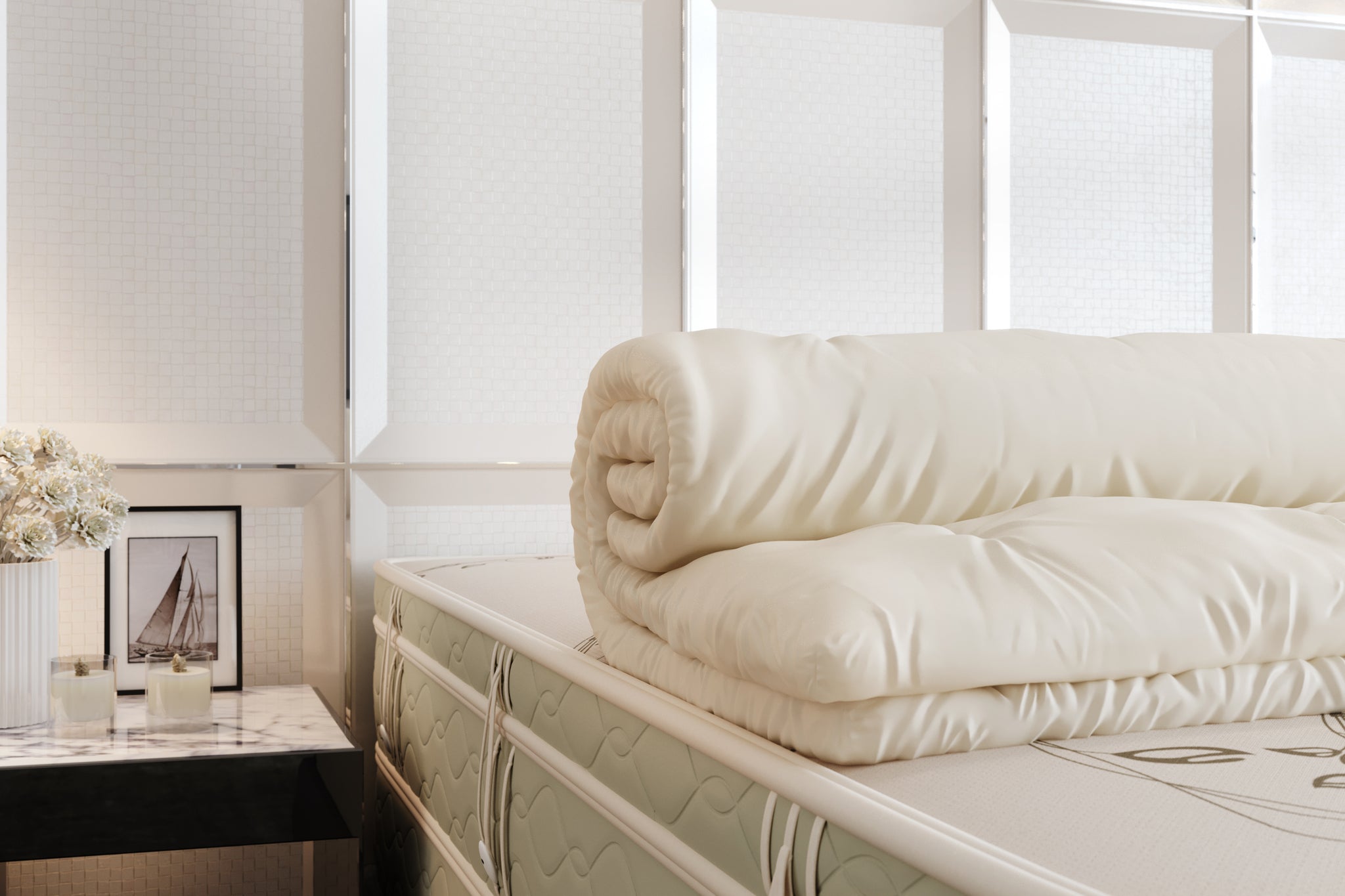 Wooly™ Certified Organic, Premium Wool Pillow Top Sleep Organic