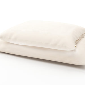 Wool-Wrapped Organic Shredded Rubber Pillow