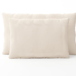 Wool-Wrapped Organic Shredded Rubber Pillow